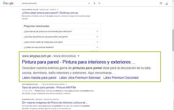 Posicionamiento web anypsa seo